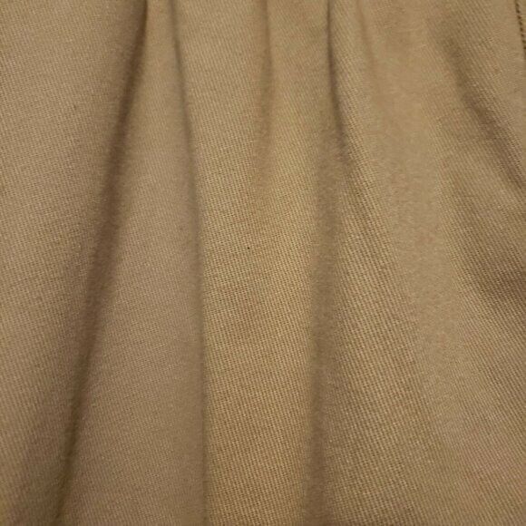 Lands End Womens Size 9 Tan Solid Elastic Waist Chino Pants - Picture 3 of 10